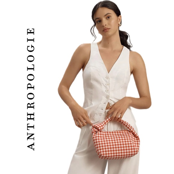 Anthropologie Tailored Buttondown Vest - Picture 1 of 6